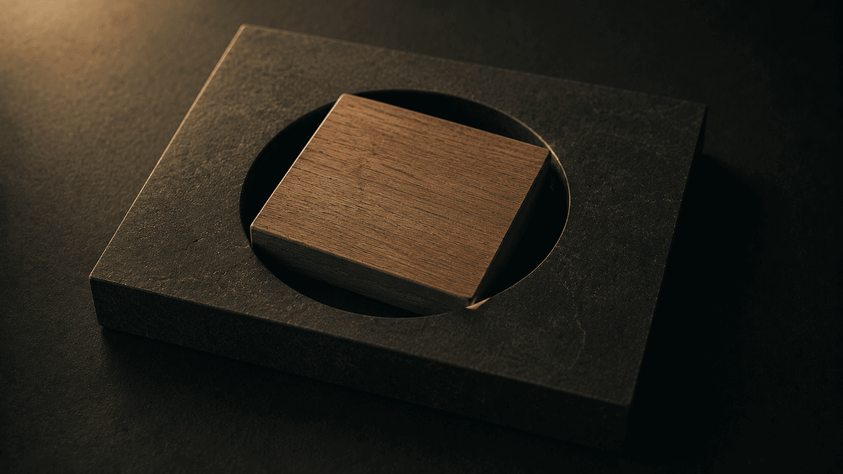 A precision-cut wooden block forced into a circular hole -- illustrating when off-the-shelf software stops fitting your business
