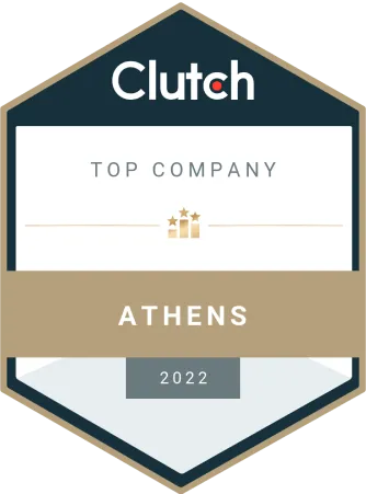 Clutch Top company ATHENS 2022 Clutch Top company ATHENS 2022