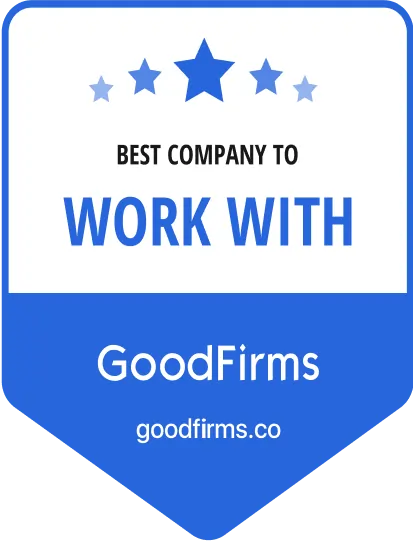 GoodFirms Best Company to Work With Award
