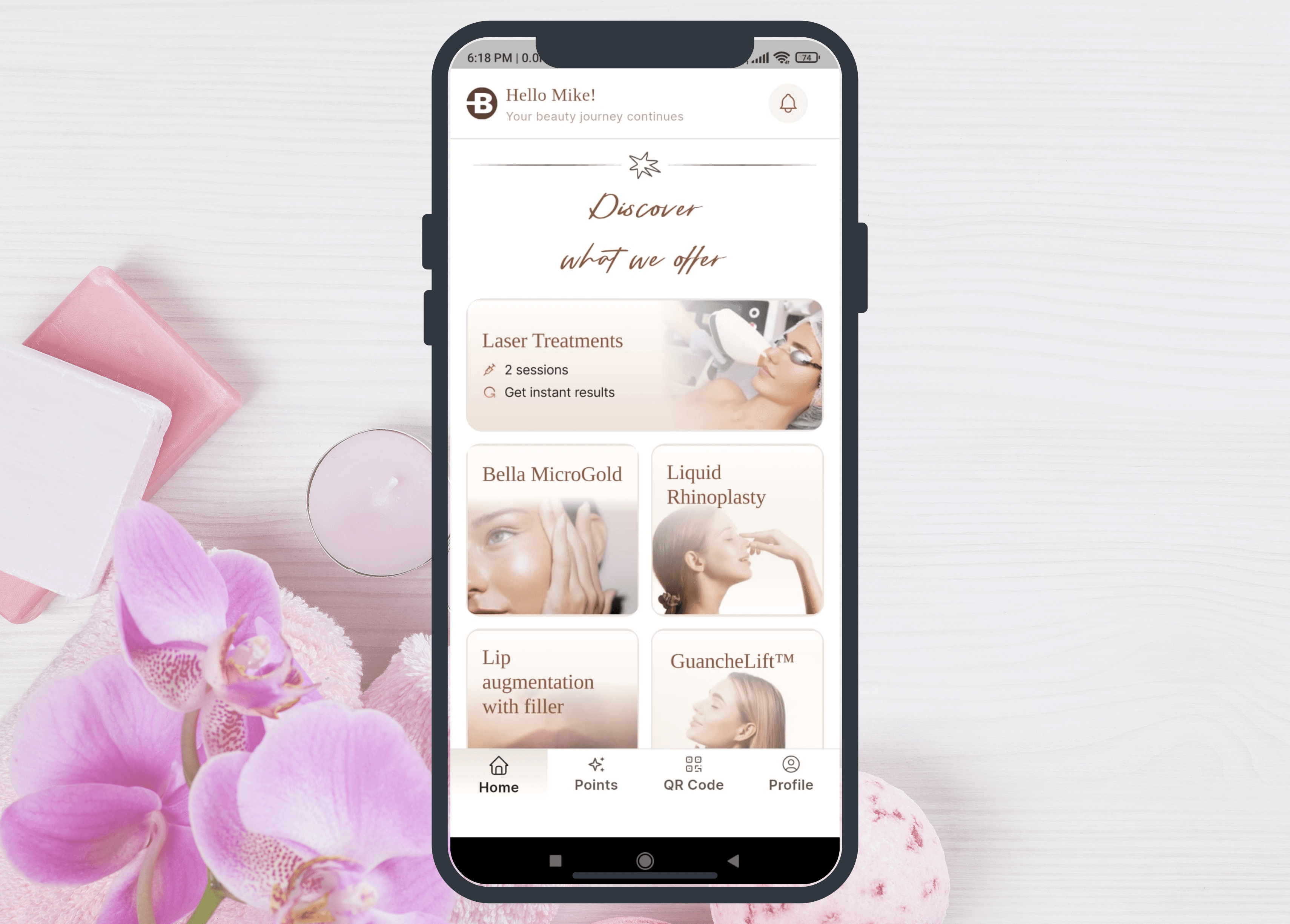 Custom Loyalty Program for Medical Spa