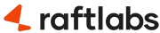 Raftlabs logo with black text