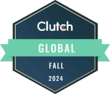 Clutch Global Fall 2024 award